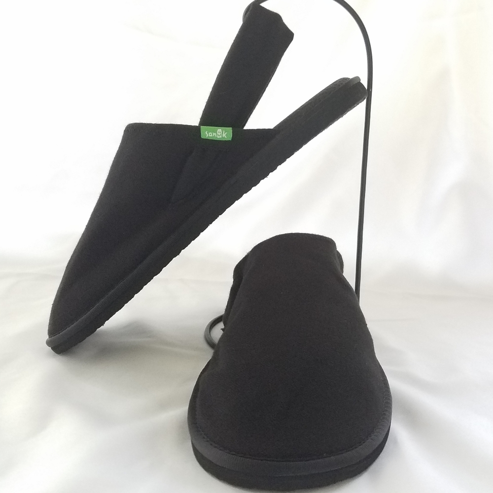 Sanuk yoga mat sling back sandals